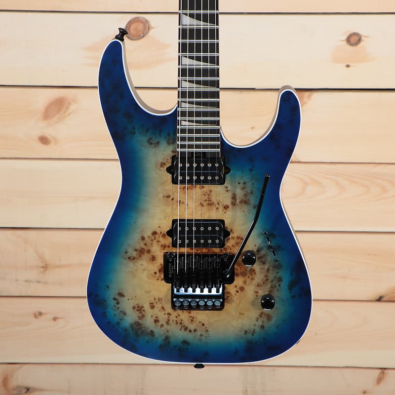 Jackson MJ Series Dinky DKRP - Transparent Blue Burst