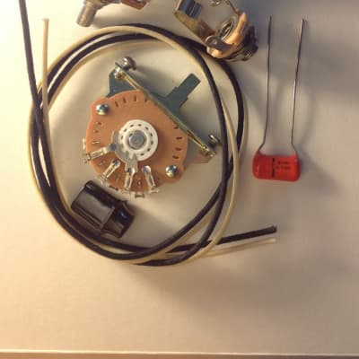 Quality US Spec Wiring Harness Upgrade Kit for Telecaster .033uf Orange Drop Cap image 3