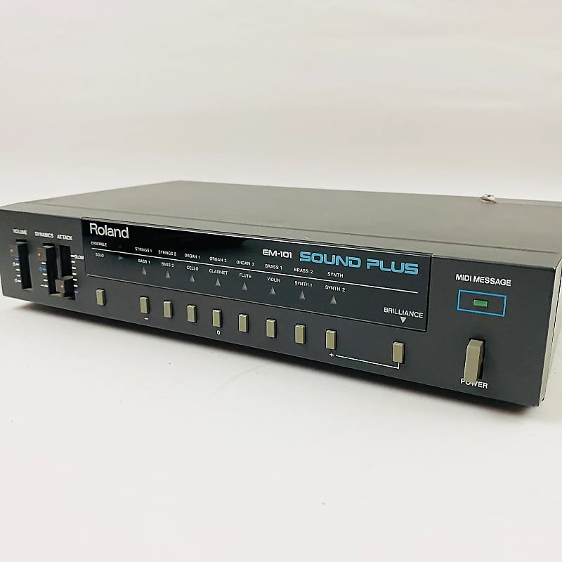 Roland EM-101 Sound Plus Analog Synthesizer Module image 1
