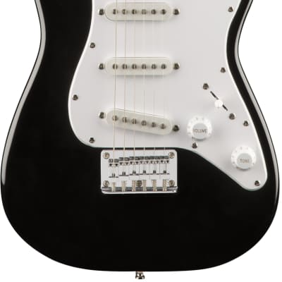 Squier Mini Strat 3/4 Electric Guitar Black image 1