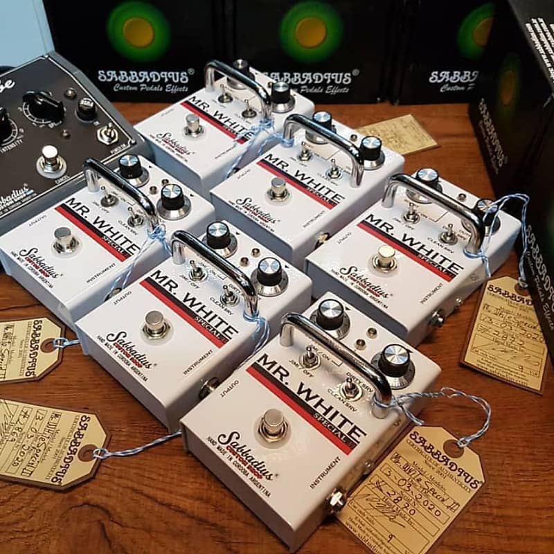 Sabbadius Mr. White Special II - Jimi & SRV Sound | Reverb