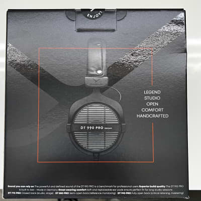 Beyerdynamic DT 990 Pro 250 Ohm Open-Back Over-Ear Monitoring Headphones 2010s - Black/Grey image 2