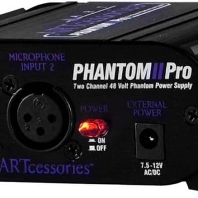 Art Phantom II Dual 48v Phantom Power Supply image 2