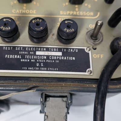 Rare Hickok TV-2A/U Ultimate Military Tube Tester | Reverb