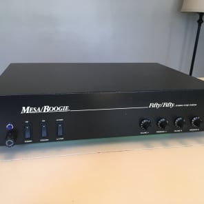Mesa Boogie 50/50 Power Amp 90's Black image 1