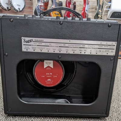 Supro Galaxy Combo 1x12 50-Watt All Tube Guitar Amplifier, 1697R B-Stock image 2