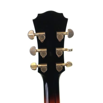 Freshman FAJ300DLX Electro Acoustic Guitar, 3 Tone Sunburst image 8