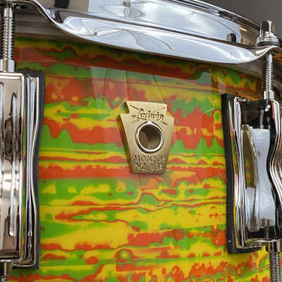 Ludwig 5x14" Classic Maple Snare Drum - Citrus Mod image 7