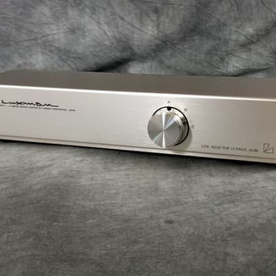 LUXMAN AS-55 Speaker Selector Passive High Definition Audio 3 Line Switching w/ original Box image 6