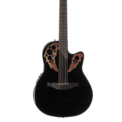 Ovation CE4412-5 Celebrity Collection Elite Specialty Mid Depth 12-String Acoustic-Electric Guitar image 10