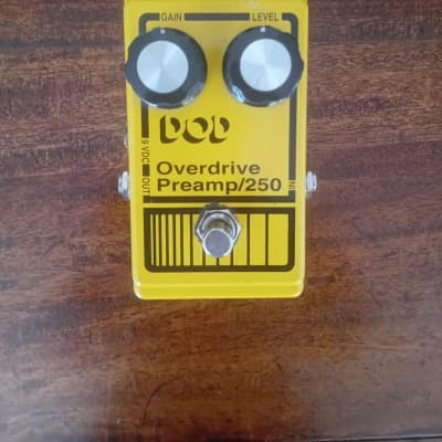 DOD Overdrive Preamp 250 Guitar Effect Pedal - 1990s Reissue