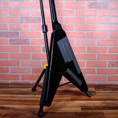 Gibson Custom Shop Kirk Hammett Signature Flying V 2012 Aged Ebony image 8