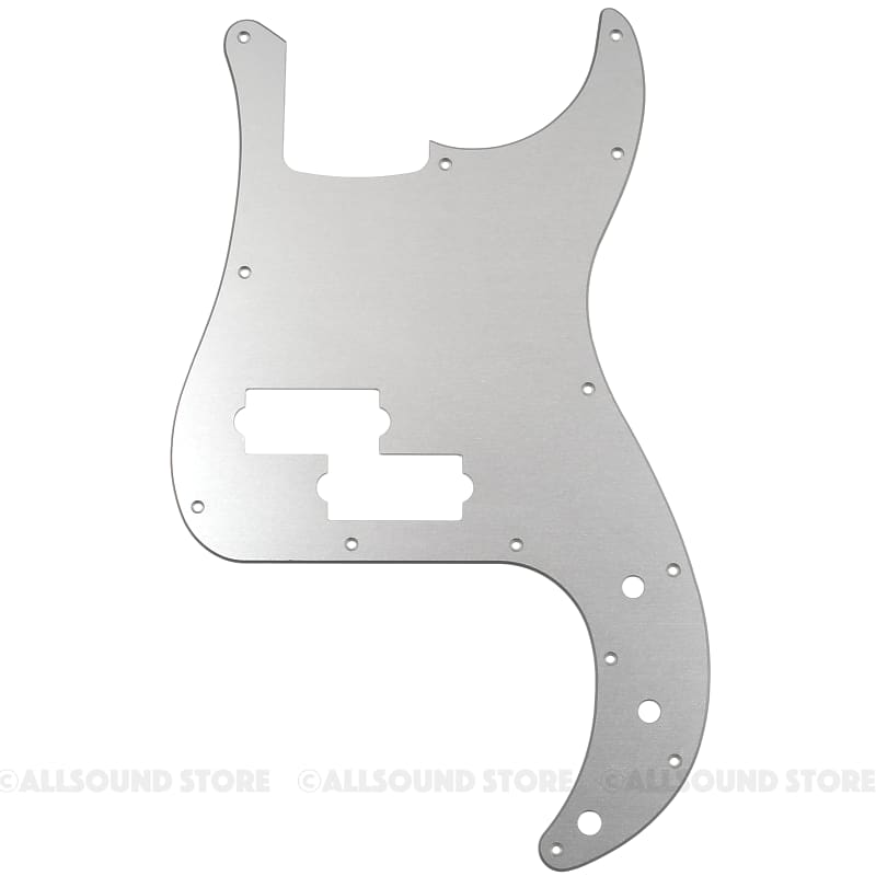 Silver ANODIZED ALUMINUM Pickguard for Fender Precision P Reverb