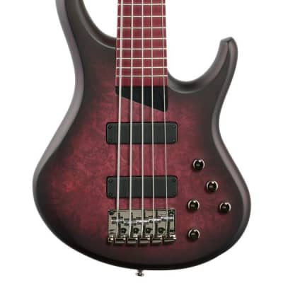 MTD Andrew Gouche Signature AG-5 5-String Bass Smoky Purple Satin image 3