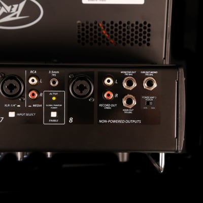 Peavey XR-S 8-Channel Powered Mixer, 1500W