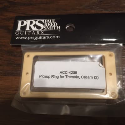 Paul Reed Smith Guitar PRS Pickup Rings Creme - Flat Tremolo Set New ACC-4208