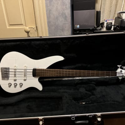 Yamaha Rbx a2 bass guitar - White green | Reverb