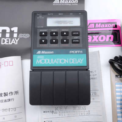 Maxon PDM1 MODULATION DELAY  PDM-1 マクソン Vintage 80's Maxon PDM1 Programmable Modulation Delay