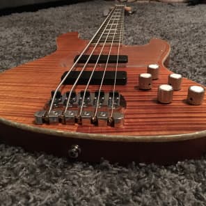 ベース Bacchus Strong 5 ext-36 Bacchus STRONG 36 Super Jazz Bass 5 String Flame Top