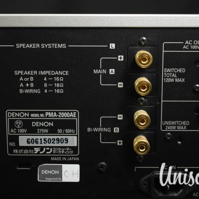 DENON PMA-2000AE ジャンク DENON PMA-2000AE Integrated Amplifier 5121501916 from JAPAN | eBay