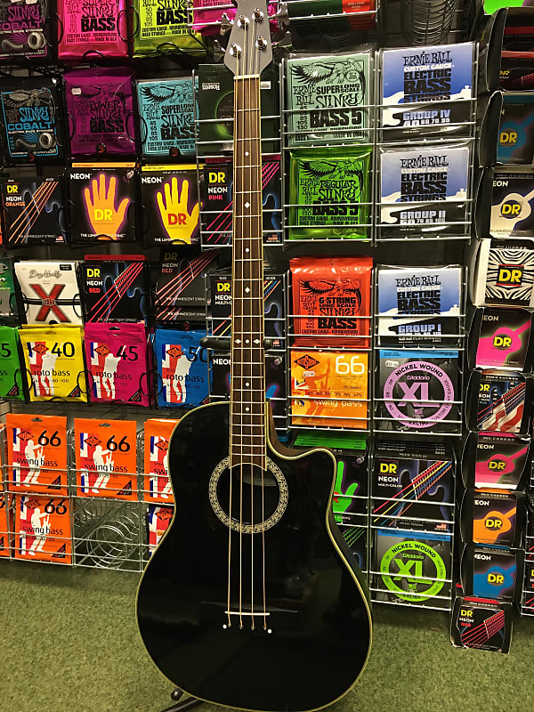 Ovation Celebrity CC074 acoustic bass guitar Made in Reverb UK