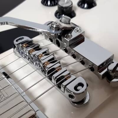Easy B-Bender - real Chrome , only for Guitar with Tailpiece Stopbar image 8