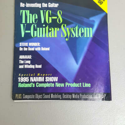 Roland Users Group Magazine - Vol 13 no 1 - VG-8, XP-50 Stevie Wonder, Abraxas - 1995