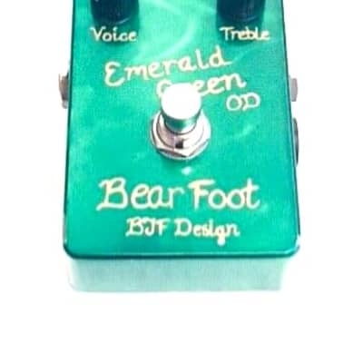 Reverb.com listing, price, conditions, and images for bearfoot-fx-emerald-green-overdrive