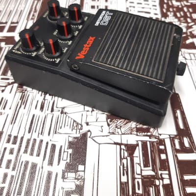 Vestax DST distortion pedal - Rare MIJ late-80s - Black image 2