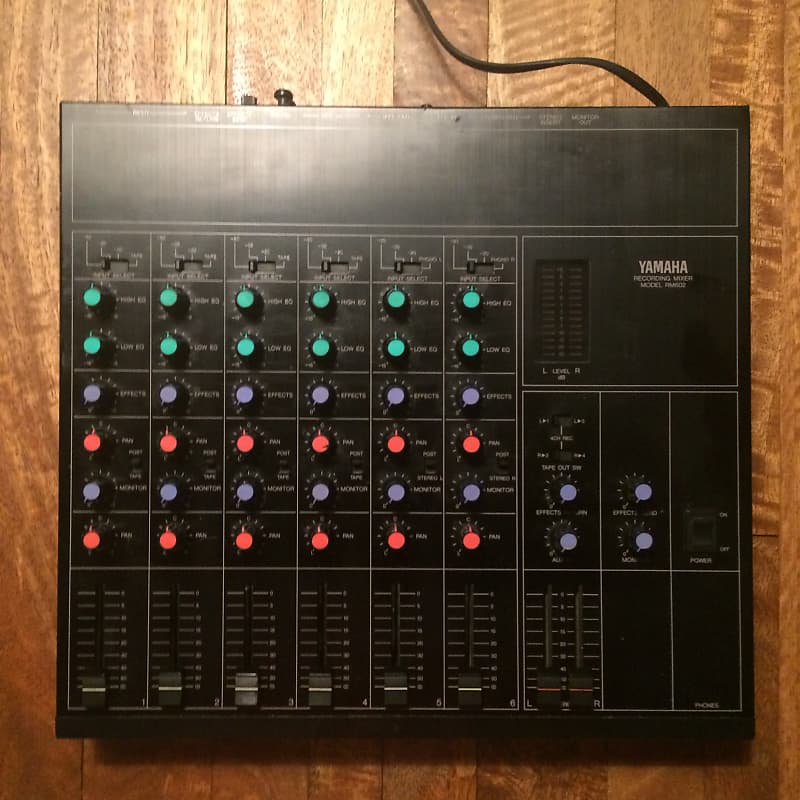 Yamaha RM602 6Channel Recording Mixer with EQ Reverb