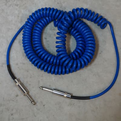 D'Addario Coil 8' instrument cable in blue image 1