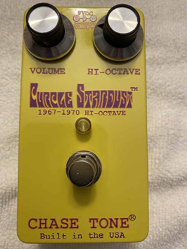 Chase Tone Purple Stardust hi octave 2022 Yellow | Reverb