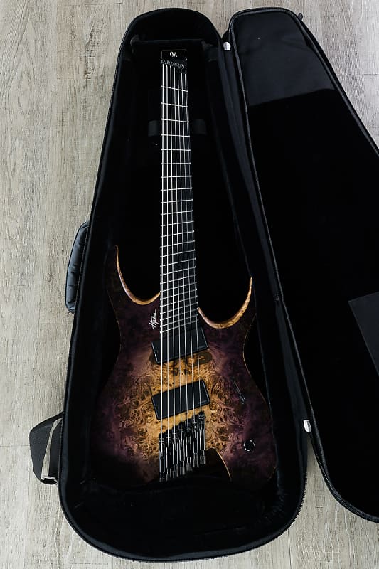 Mayones Hydra Elite 7 VF Multi-Scale 7-String Guitar, Trans