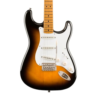 Fender Squier Classic Vibe '50's Stratocaster, Maple Fingerboard - 2-Color Sunburst image 1