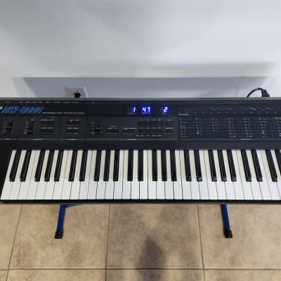 KORG DW-8000 SYNTHESIZER WITH EXTRAS