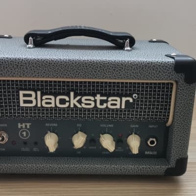 Blackstar HT-1RH MKII 1-Watt Guitar Amp Head with Reverb 2020 Grey Bronco image 2