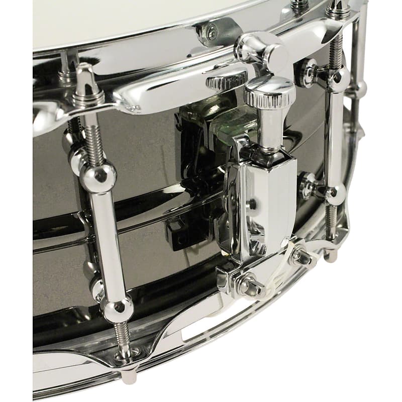 WorldMax - BKH-5014SH - Black Dawg 14 x 5 Snare Drum - Hammered