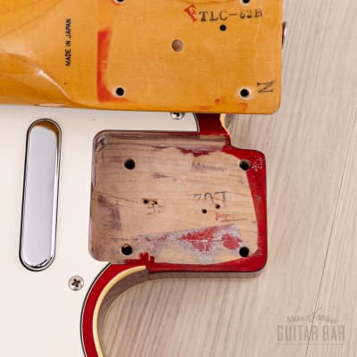 1990 Fender Telecaster Custom '62 Vintage Reissue TL62B-650 Candy Apple Red Near-Mint, Japan MIJ Fujigen image 18