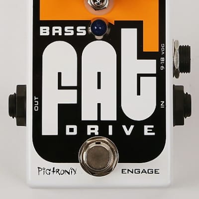 Reverb.com listing, price, conditions, and images for pigtronix-bass-fat-drive