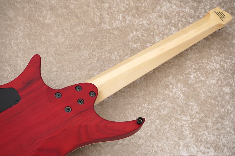 Strandberg Boden J7 Standard Poplar Burl Top -Deep Red NMF