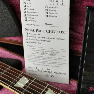 Gibson Custom Shop Rick Nielsen '59 Les Paul Standard (Signed, Aged) 2016 - Aged Nielsen Burst image 16