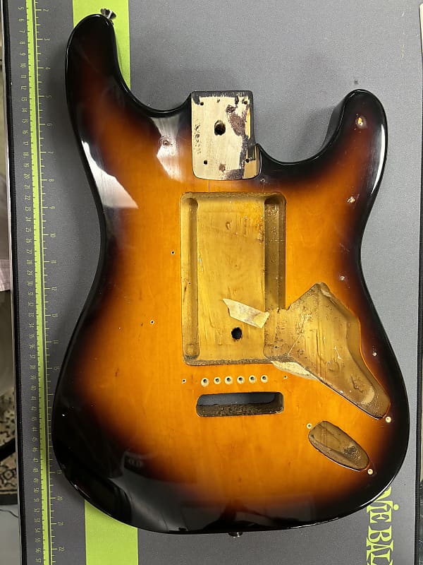 First Act Strat Body - Tobacco Sunburst Gloss | Reverb