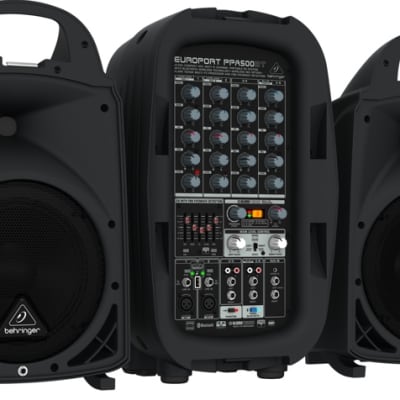 Behringer Europort PPA500BT 6-channel Portable PA System with Bluetooth image 1