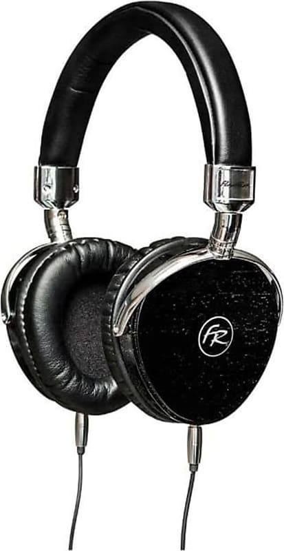Floyd Rose Wood Headphones, Black w/ Case image 1