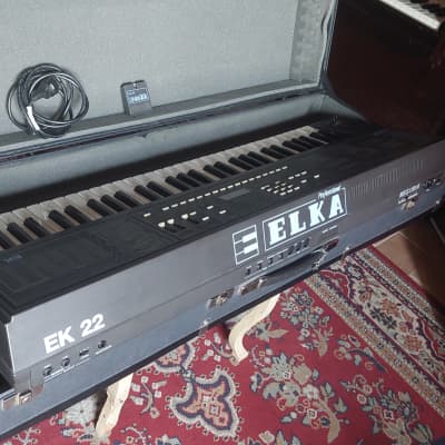 Elka EK 22 RARE + New Blu display + Ram 22 cartridge + Case (SERVICED) image 5