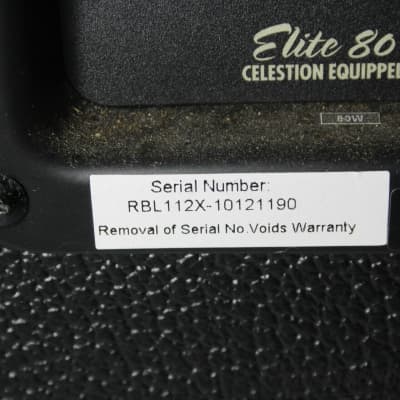 *Egnater REBEL-112X 1 x 12-Inch Extension Cabinet for Celestion Elite-80 Loaded* image 4
