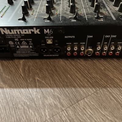 Numark M6 USB 4-channel DJ Mixer image 2