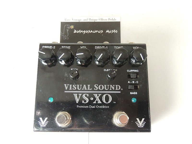 Visual Sound VS XO Premium Dual Overdrive Effects Pedal Truetone Free USA Ship image 1