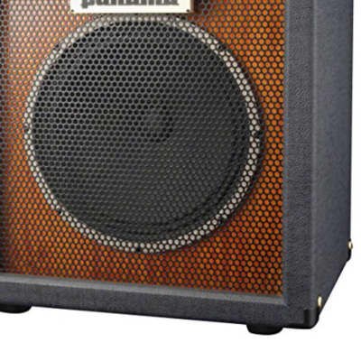 Panama Guitars 1x12 Speaker Cabinet Black and Brown image 2