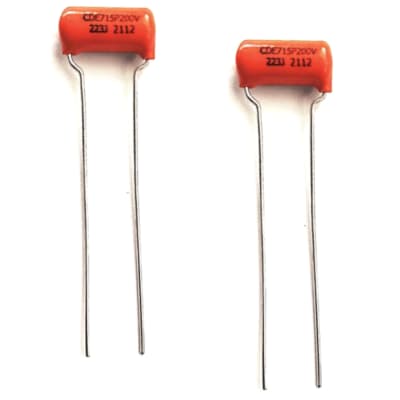 Orange Drop .022 Microfarad Tone Capacitors for Guitar & Bass